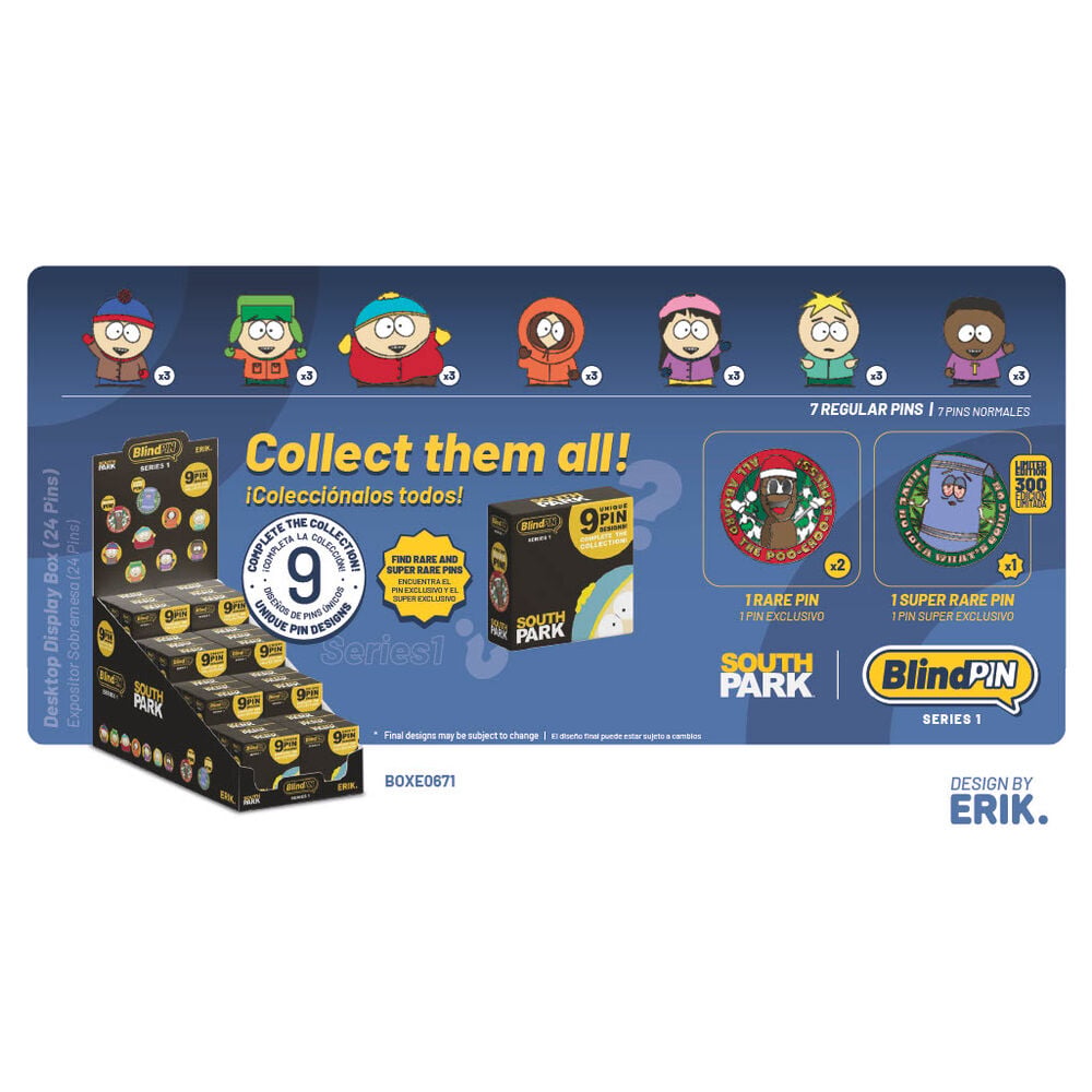 South Park Chapas Serie 1 Display (24)