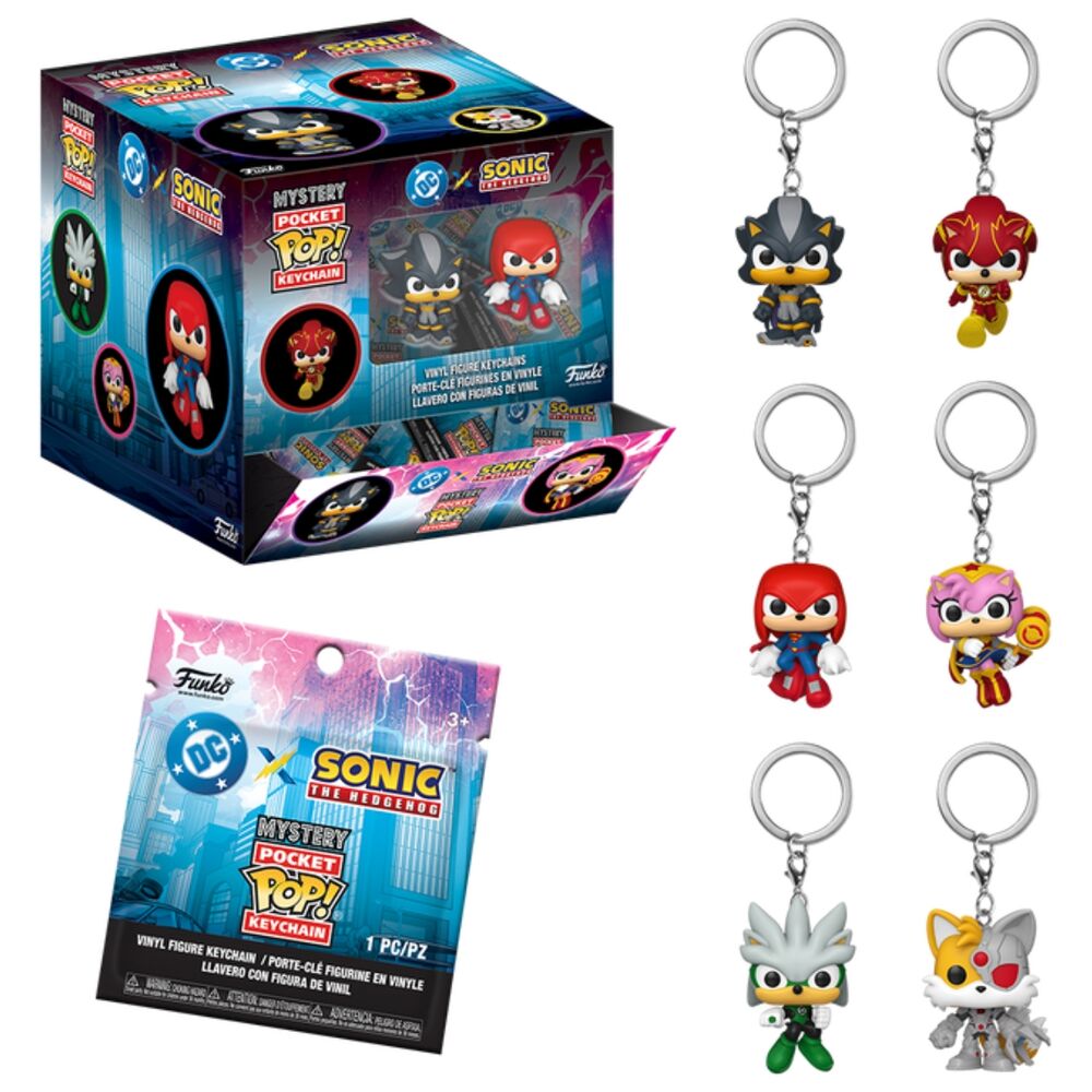 Sonic the Hedgehog Llaveros Pocket POP! Vinyl 4 cm Expositor (12)