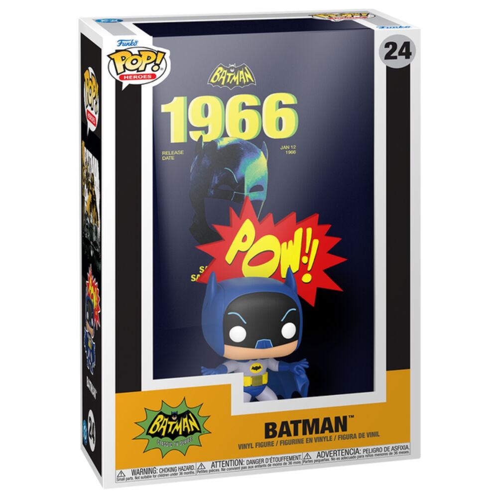 Figura POP VHS Cover DC Comics Batman 66 Serie 2 Batman Frikytopia