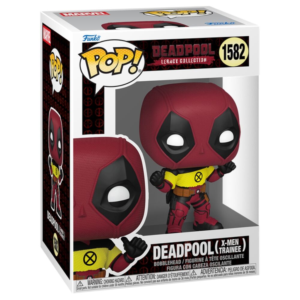 Deadpool 2 Figura POP! Vinyl Deadpool with X-Men Shirt 9 cm