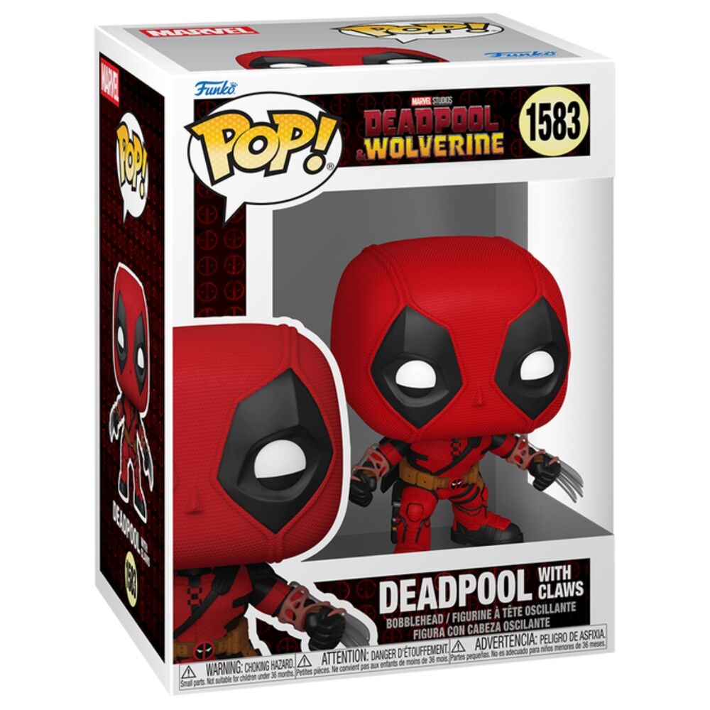 Deadpool & Wolverine Figura POP! Vinyl Deadpool with Claws 9 cm