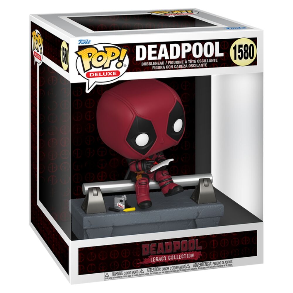 Marvel POP! Deluxe Vinyl Figura Deadpool on Bridge 9 cm