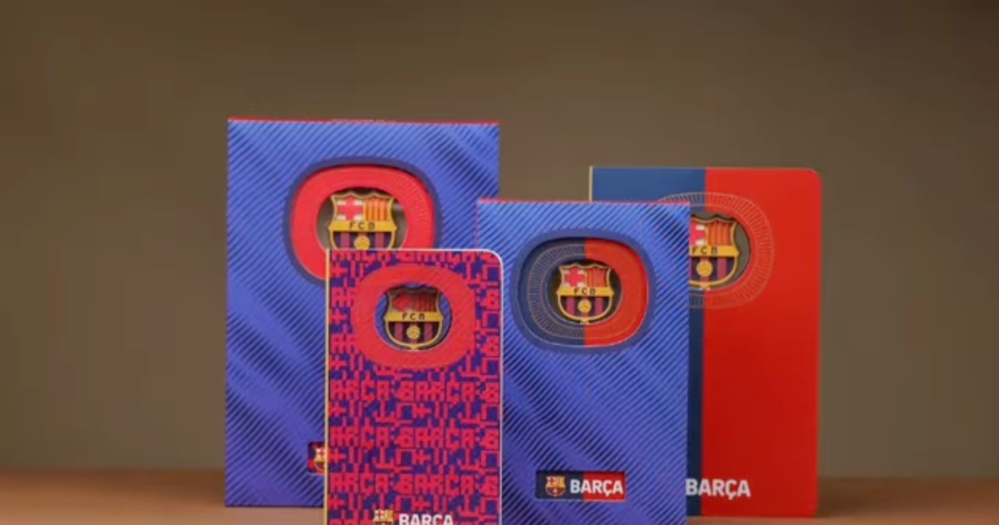 Cuaderno A5 F.C. Barcelona Frikytopia