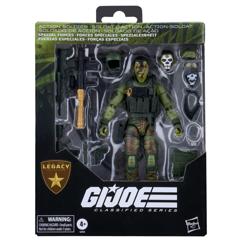 G.I. Joe Classified Series Legacy Collection Figura Action Soldier - Special Forces 15 cm