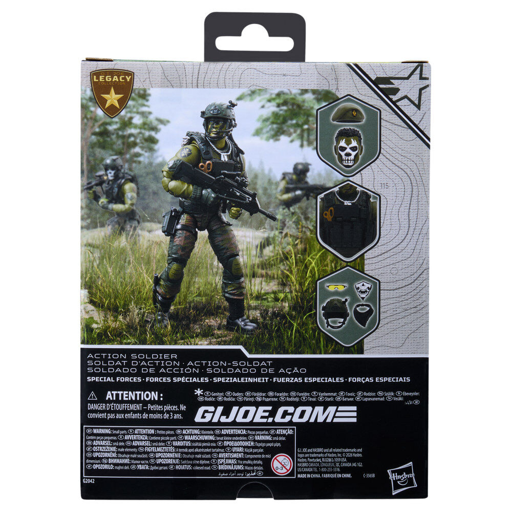 G.I. Joe Classified Series Legacy Collection Figura Action Soldier - Special Forces 15 cm