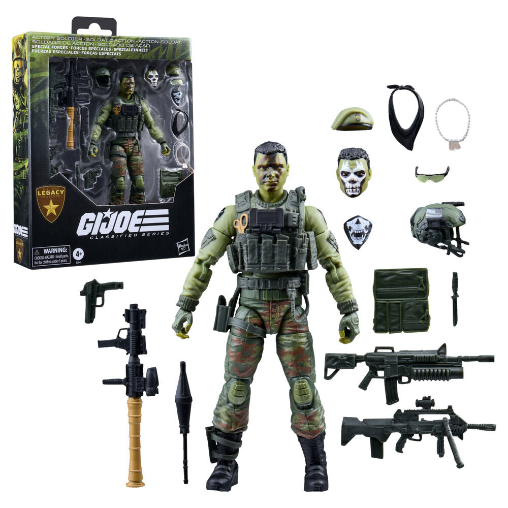 G.I. Joe Classified Series Legacy Collection Figura Action Soldier - Special Forces 15 cm