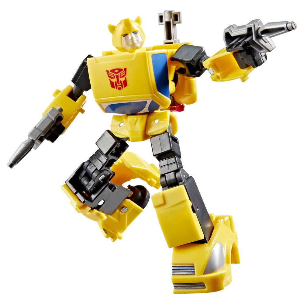 Figura articulada bumblebee clase deluxe transformers devastatión -  studio series 10 -5cm hasbro