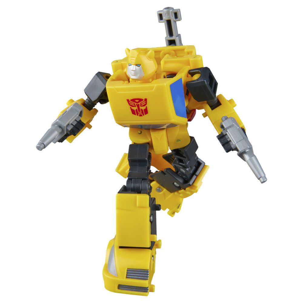 Figura articulada bumblebee clase deluxe transformers devastatión -  studio series 10 -5cm hasbro