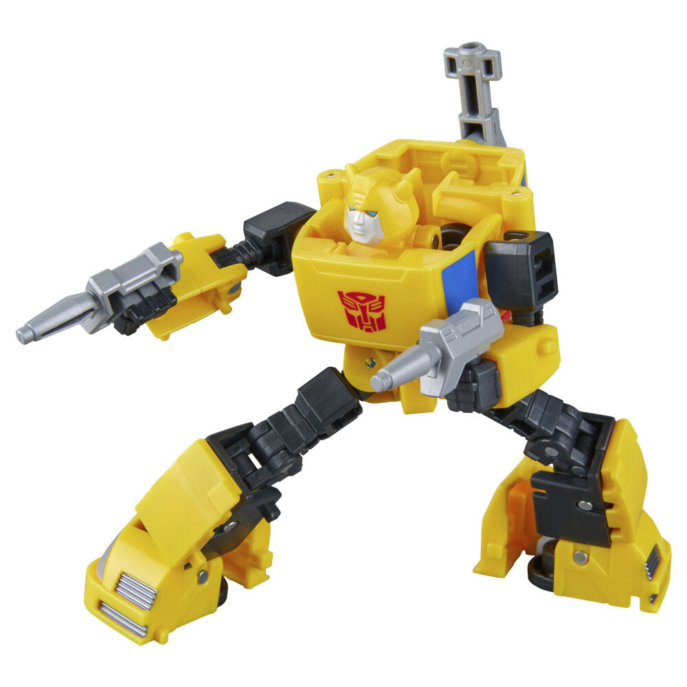 Figura articulada bumblebee clase deluxe transformers devastatión -  studio series 10 -5cm hasbro