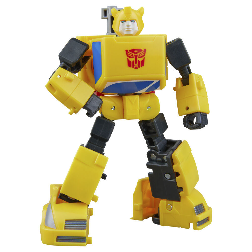 Figura articulada bumblebee clase deluxe transformers devastatión -  studio series 10 -5cm hasbro
