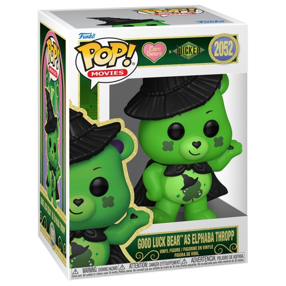 Wicked x Osos amorosos Figura POP! Vinyl Good Luck Bear as Elphaba 9 cm