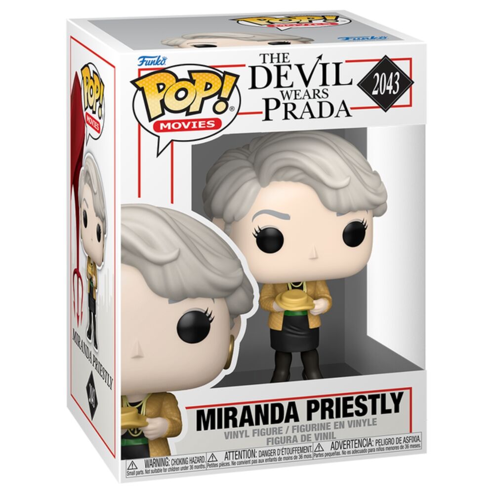 El diablo viste de Prada Figura POP! Movies Vinyl Miranda Priestly (GGL) 9 cm