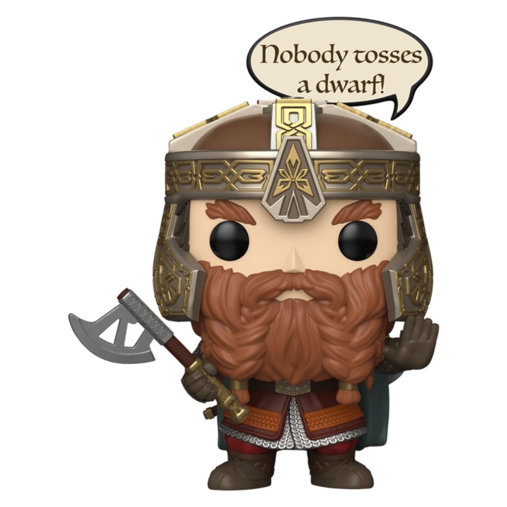 Figura POP El Señor de los Anillos Gimli Frikytopia