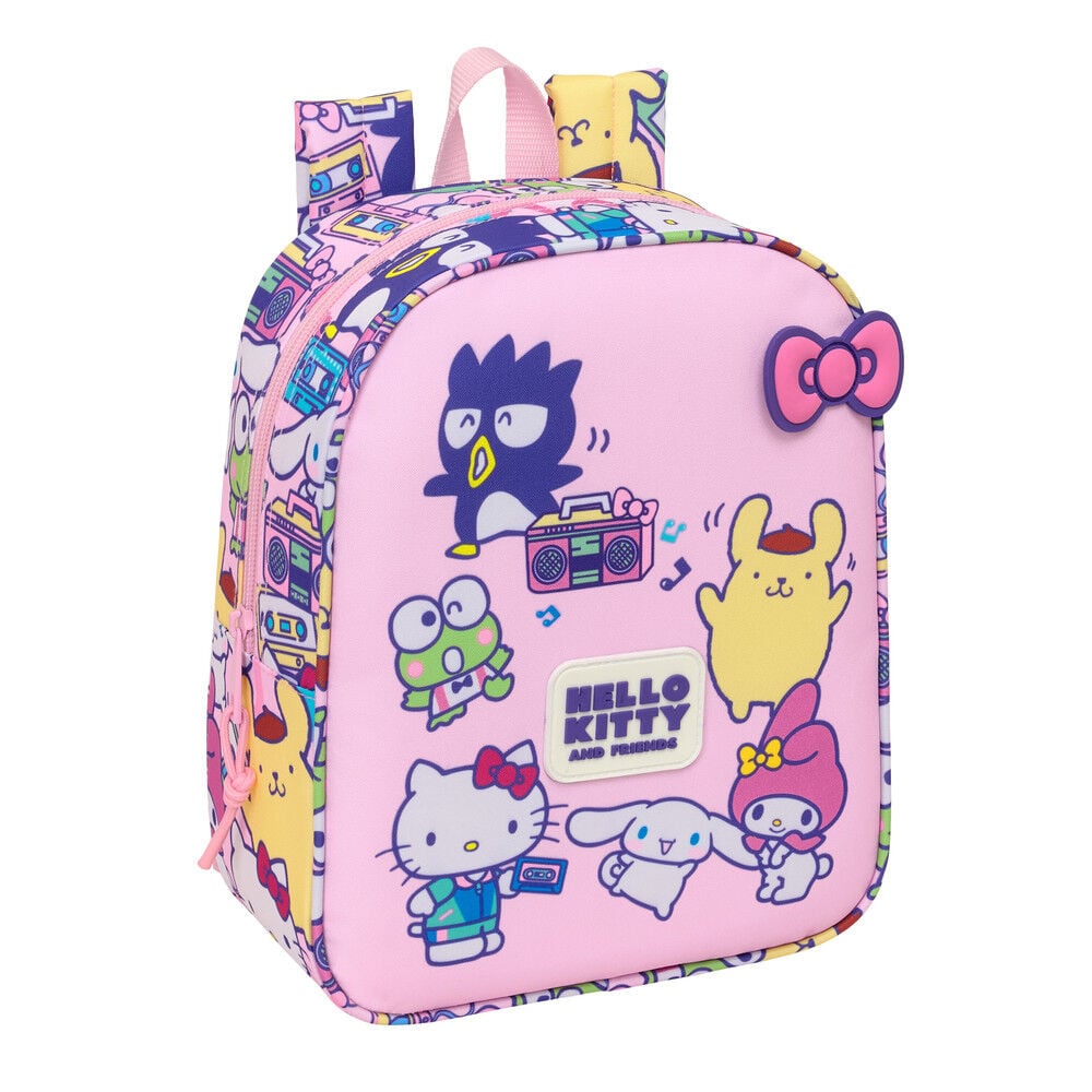 Mochila Hello Kitty & Friends 27cm adaptable Frikytopia