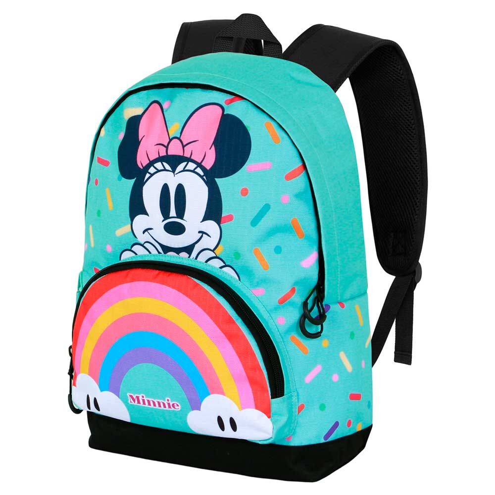 Mochila Rainbow Minnie Disney 41cm Frikytopia