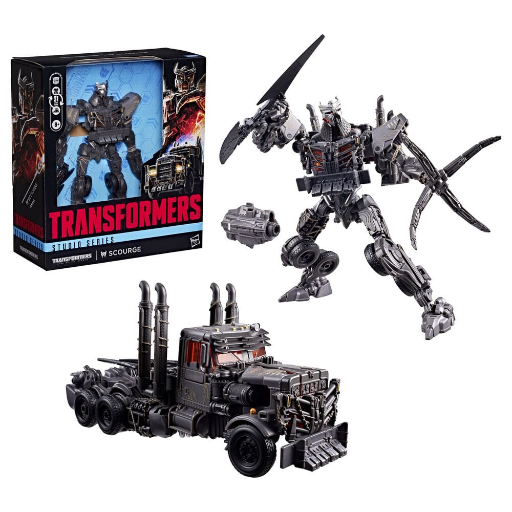 Figura Scourge Transformers Rise Of The Beasts - Transformers Studio Series 21.5cm Frikytopia