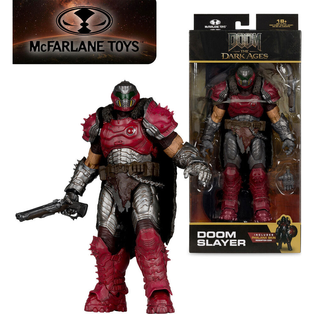 Doom: The Dark Ages Figura Doom Slayer (Phalanx Skin) 18 cm