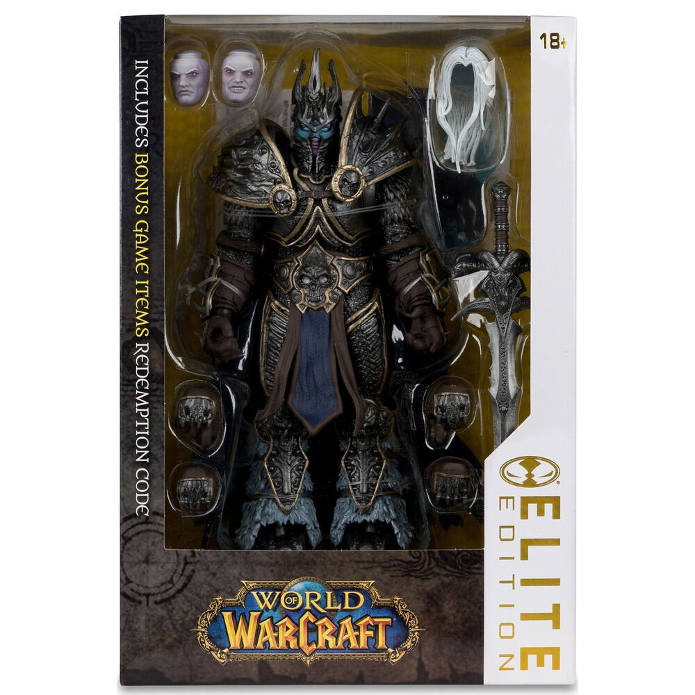 WORLD OF WARCRAFT LICH KING MCFARLANE ELITE EDITION 7" ACTION Figura