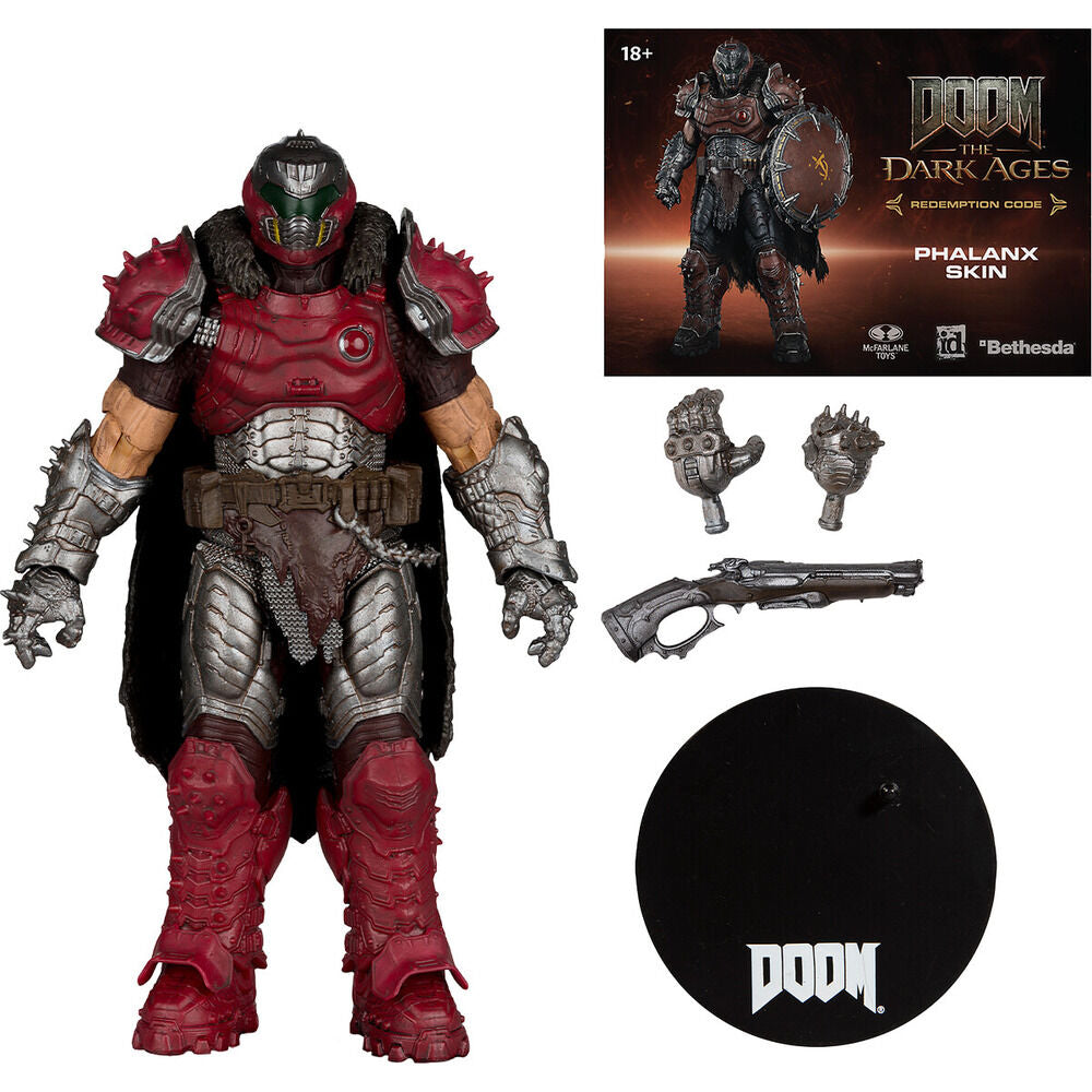 Doom: The Dark Ages Figura Doom Slayer (Phalanx Skin) 18 cm