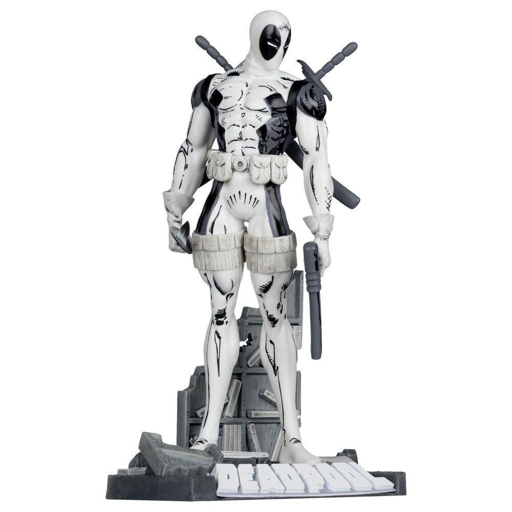 Marvel Collection Estatua PVC 1/10 Deadpool (The New Mutants #98) (Line Art) (Gold Label) 17 cm