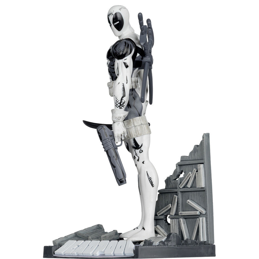 Marvel Collection Estatua PVC 1/10 Deadpool (The New Mutants #98) (Line Art) (Gold Label) 17 cm