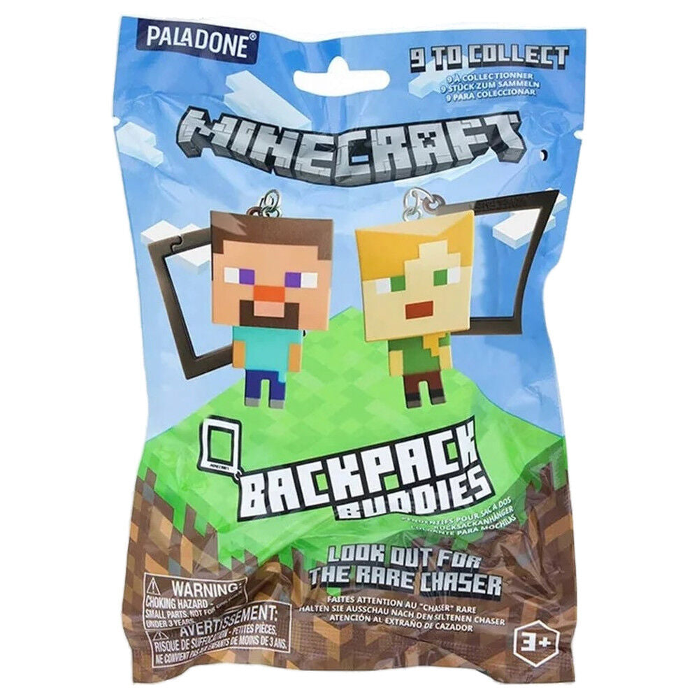 Minecraft Colgantes para maletas Mystery Bags Series 4 Exspositor (24)