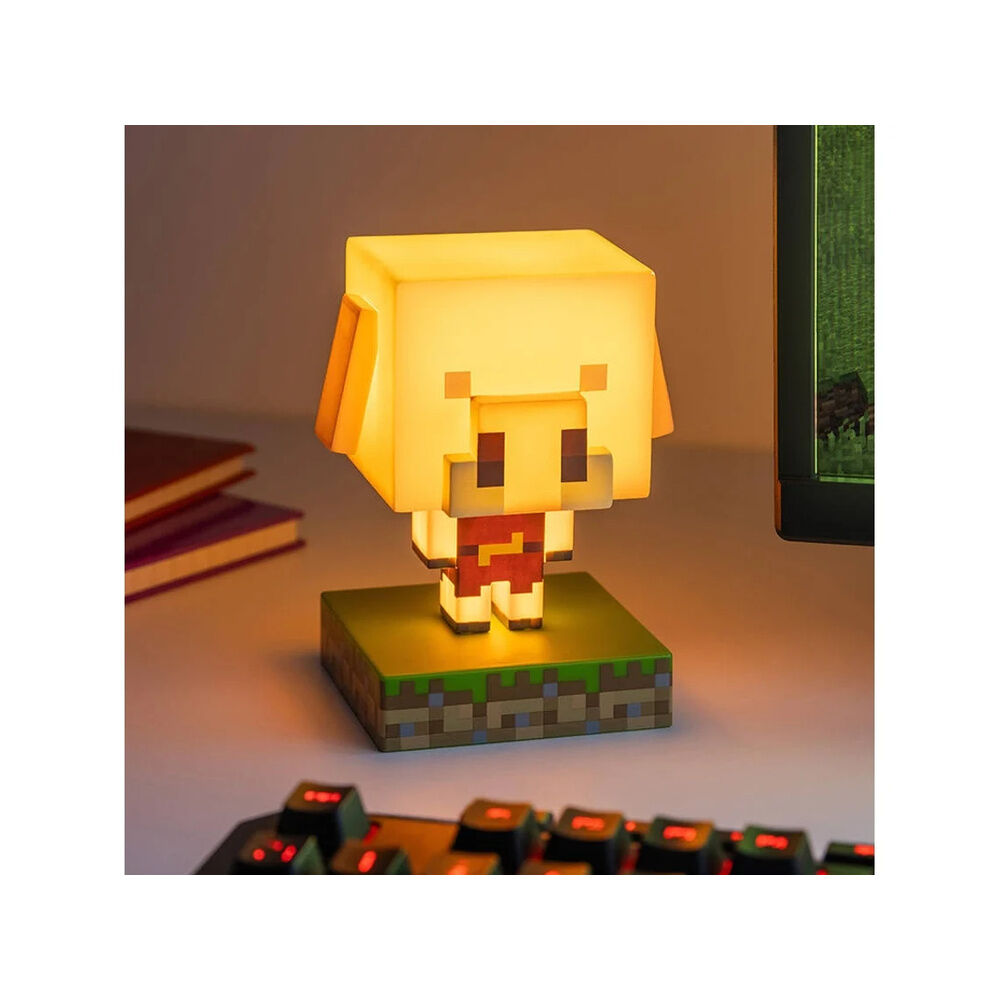 Minecraft Lámpara Icons Piglin 11 cm