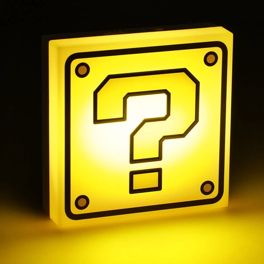 Lampara Question Block Super Mario
