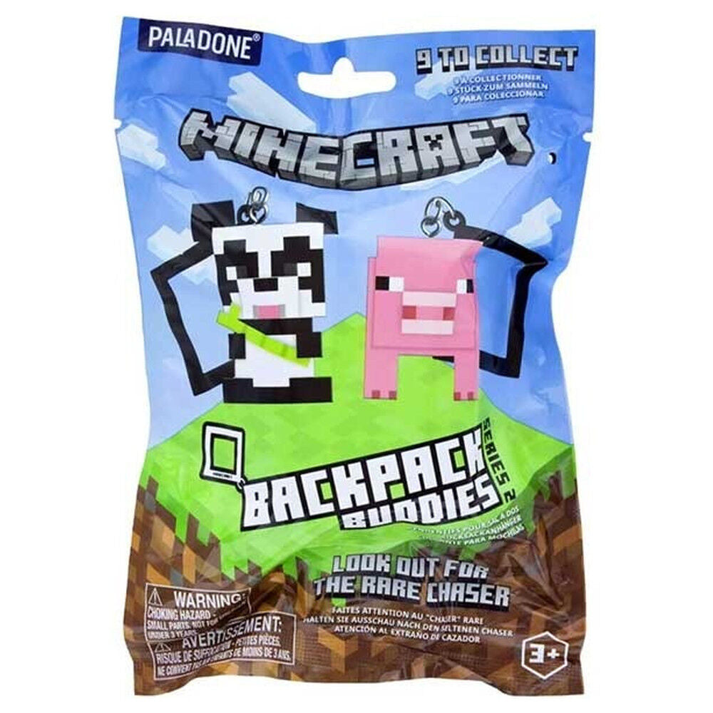 Figura con colgante backpack budies paladone minecraft t2