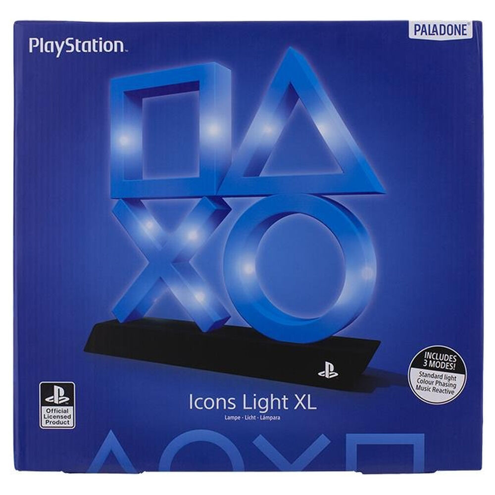 Lampara paladone iconos playstation ps5 xl