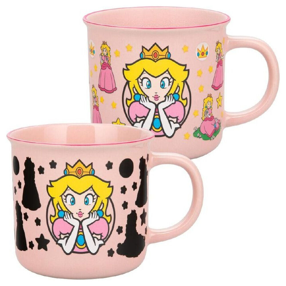 Super Mario Taza sensitiva al calor Princess Peach