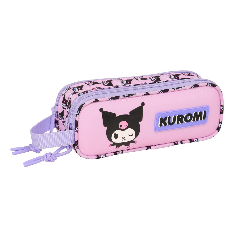 Portatodo Kuromi Hello Kitty doble Frikytopia