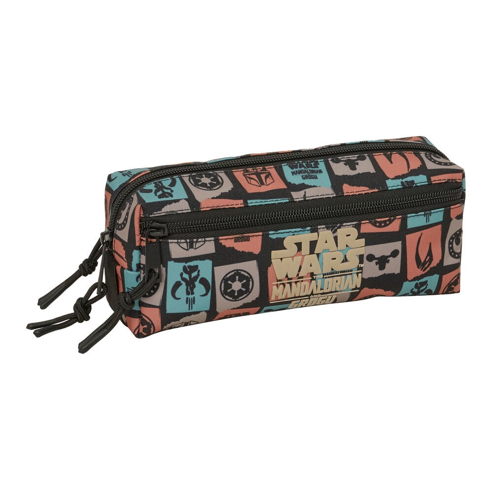 Portatodo Mandalorian & Grogu Star Wars triple Frikytopia