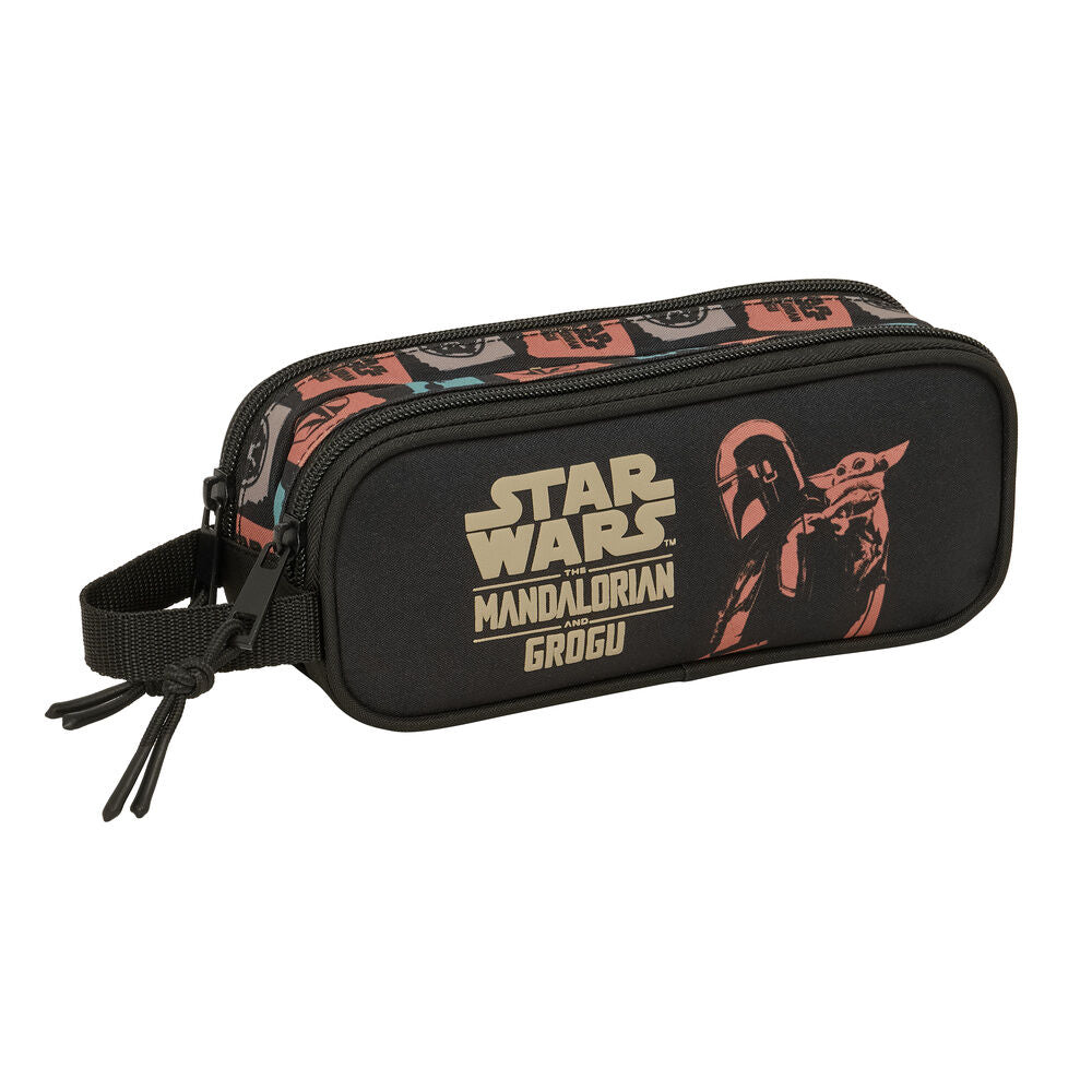 Portatodo Mandalorian & Grogu Star Wars doble Frikytopia