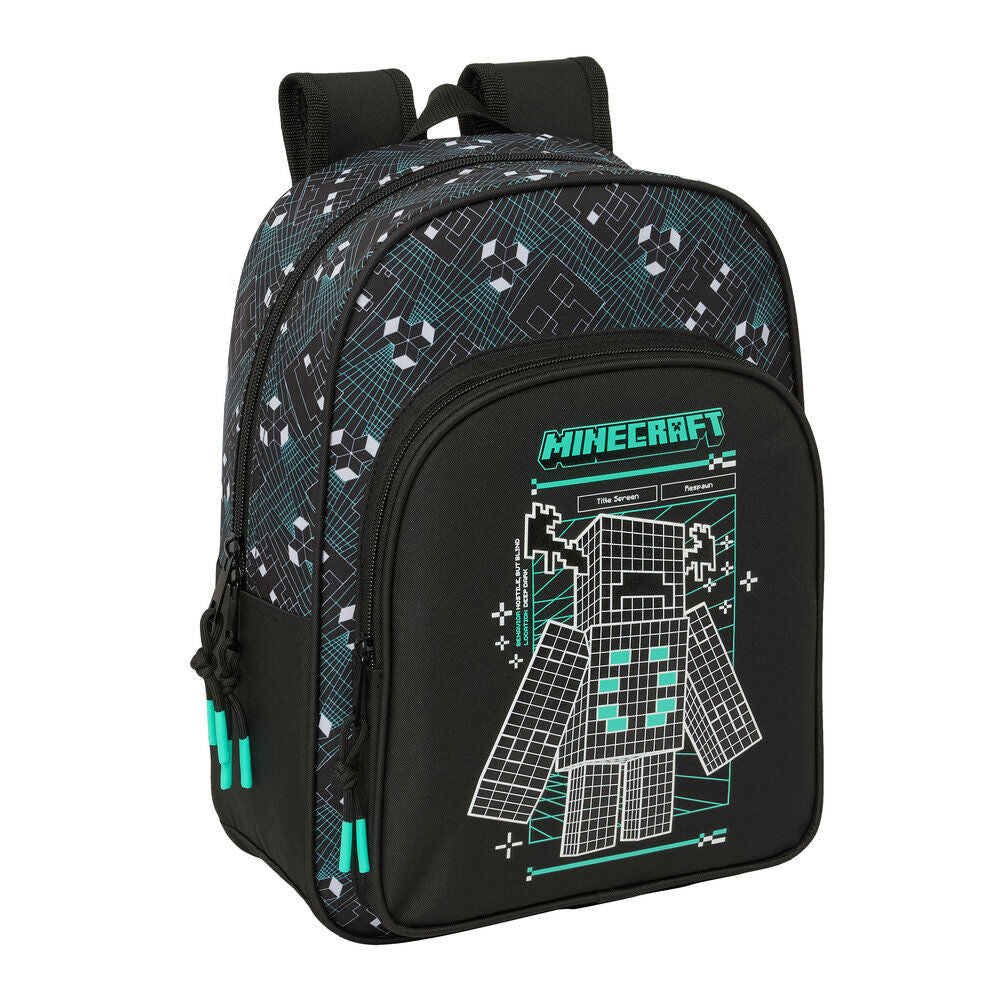 Mochila Screen Minecraft 34cm adaptable Frikytopia