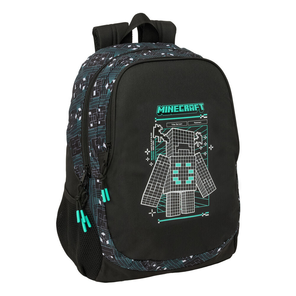 Mochila Screen Minecraft 44cm adaptable Frikytopia