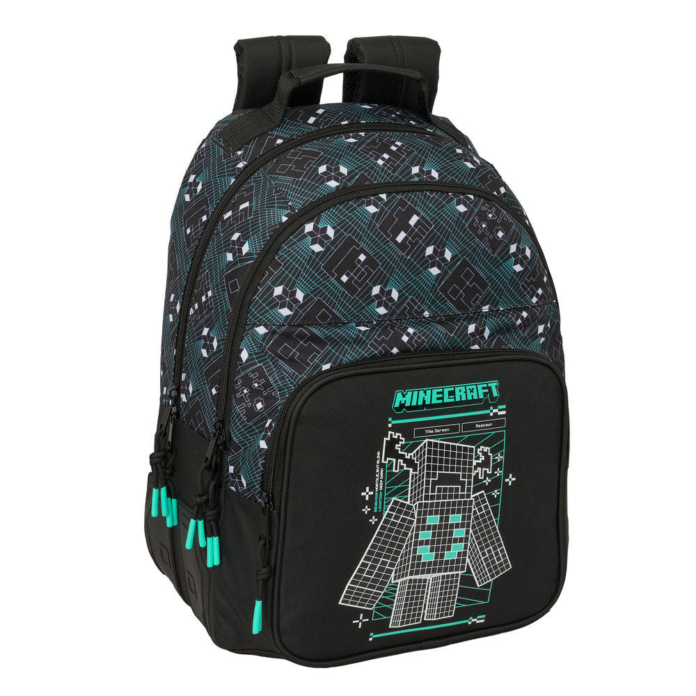 Mochila Screen Minecraft 42cm adaptable Frikytopia
