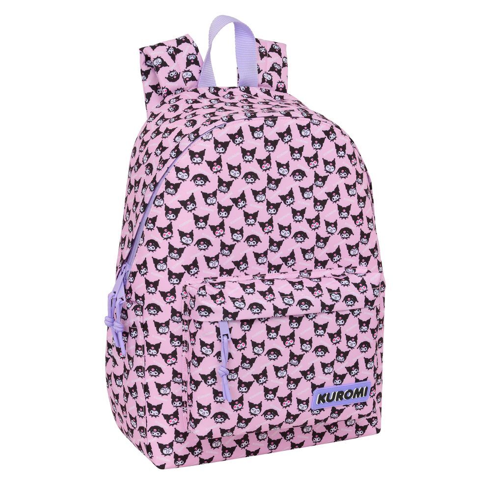 Mochila portatil Kuromi Hello Kitty 43cm Frikytopia