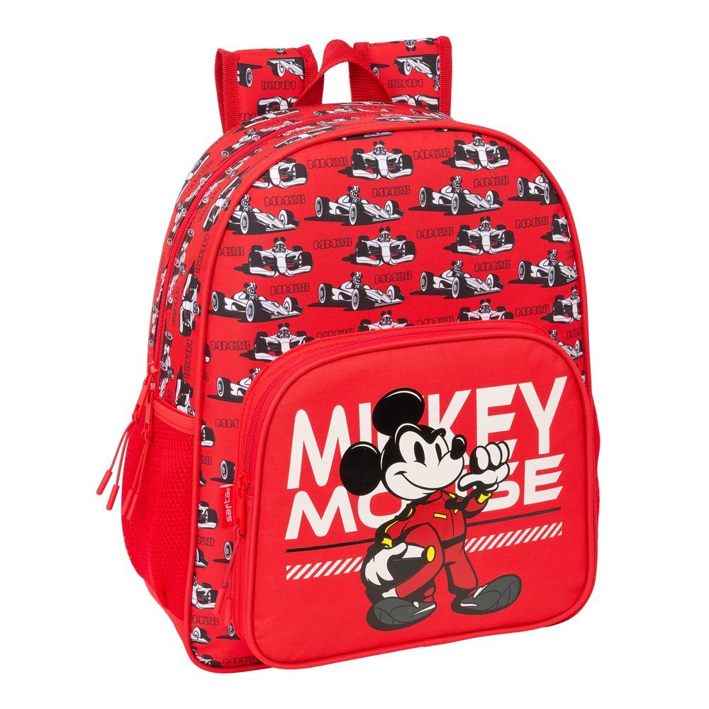 Mochila Racing Mickey & Friends Disney 38cm adaptable Frikytopia
