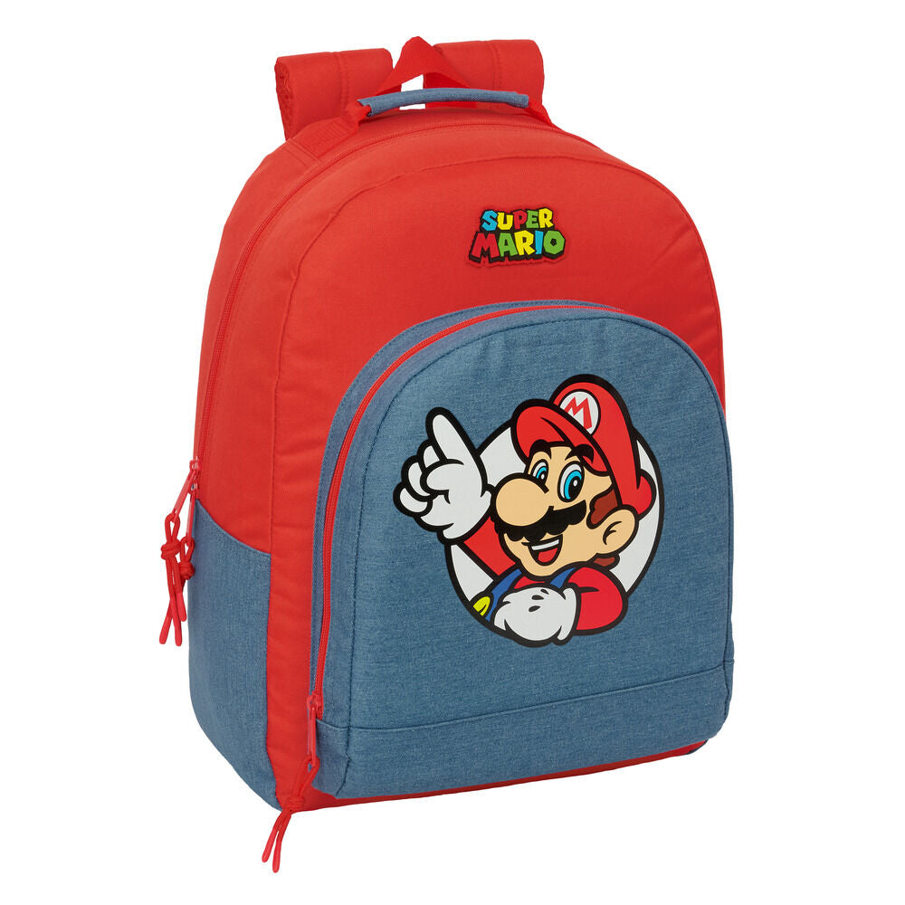 Mochila Super Mario adaptable 42cm Frikytopia