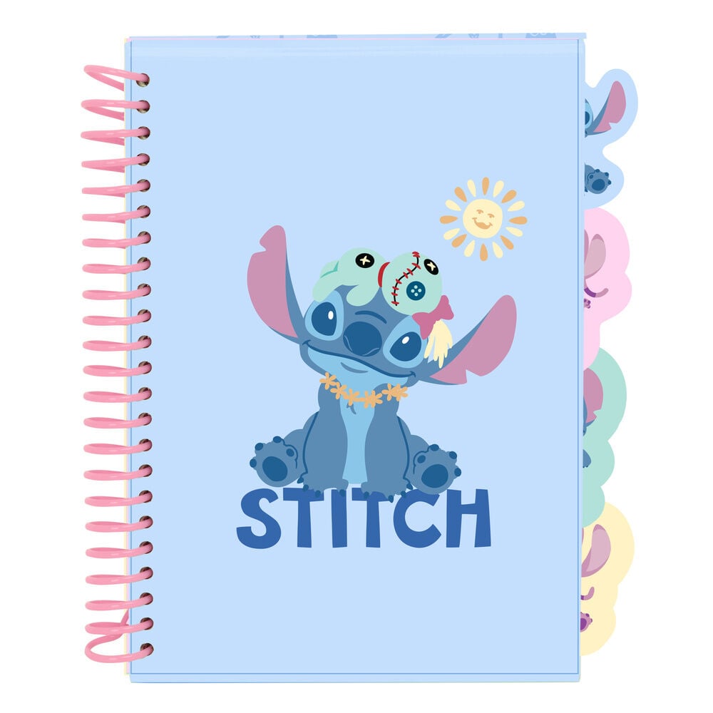 Cuaderno A5 Stitch Disney Frikytopia