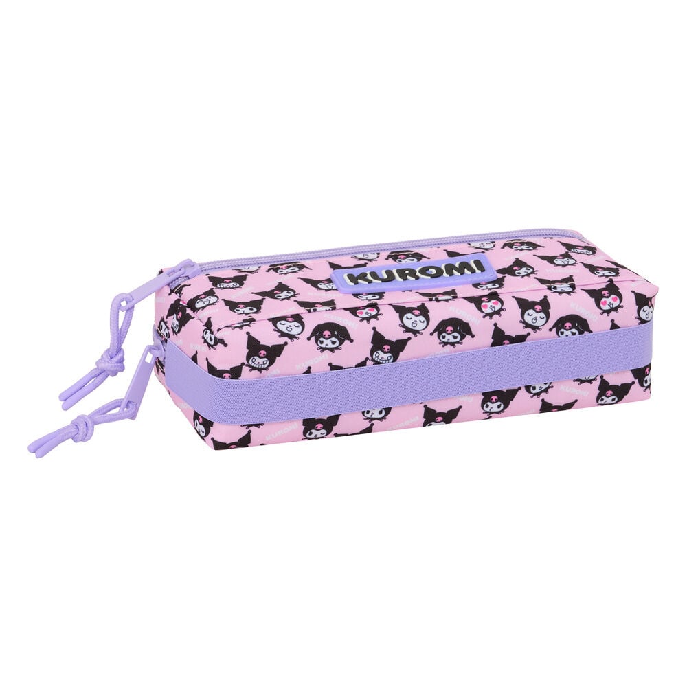 Portatodo Kuromi Hello Kitty triple