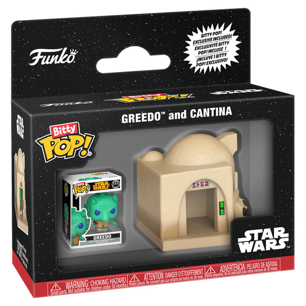 Figura Bitty POP Town Star Wars Greedo and Cantina Frikytopia