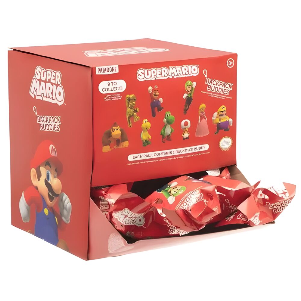 Super Mario Colgantes para maletas Mystery Bags Exspositor (24)