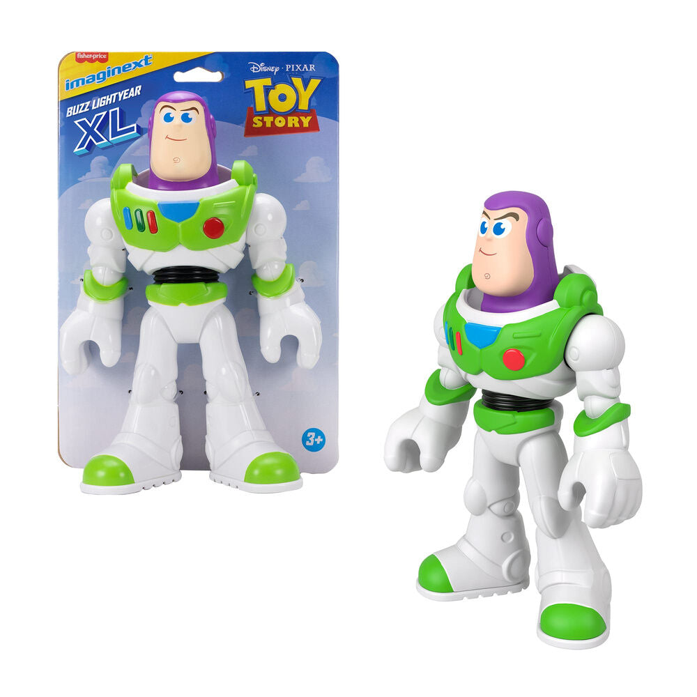 Figura XL Buzz Lightyear Toy Story Disney Pixar Imaginext 22cm Frikytopia