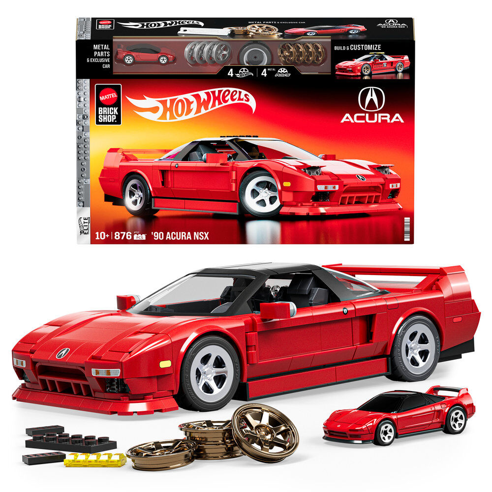 Set Construccion Elite Acura NSX Hot Wheels Frikytopia
