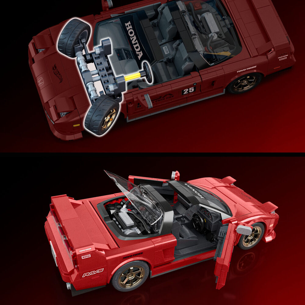 Set Construccion Elite Acura NSX Hot Wheels