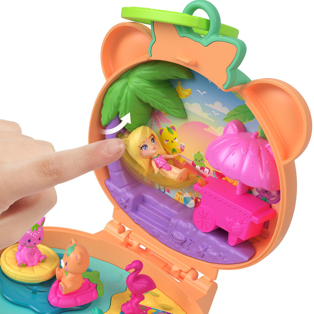 Estuche Osito Peluche Polly Pocket