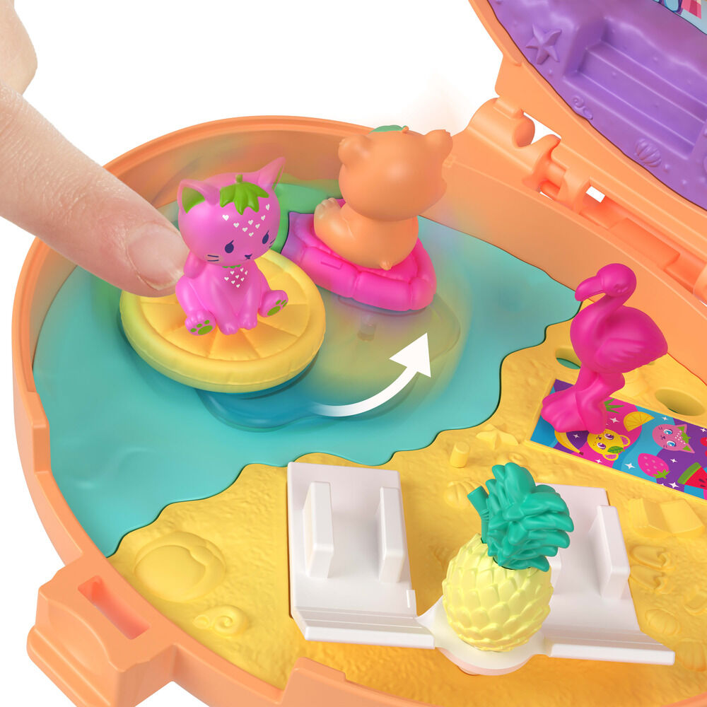 Estuche Osito Peluche Polly Pocket