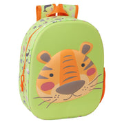 Mochila 3D Tigre 33cm